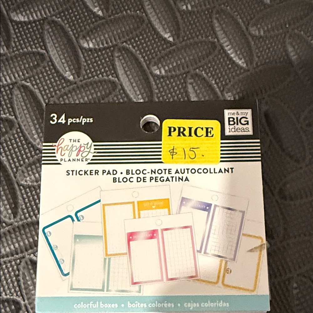 The Happy Planner Colorful Sticker Pad